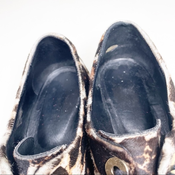 Sandro Paris Alec Leopard Platform Sneaker EU 39 US Women’s Size 9 - Picture 7 of 11